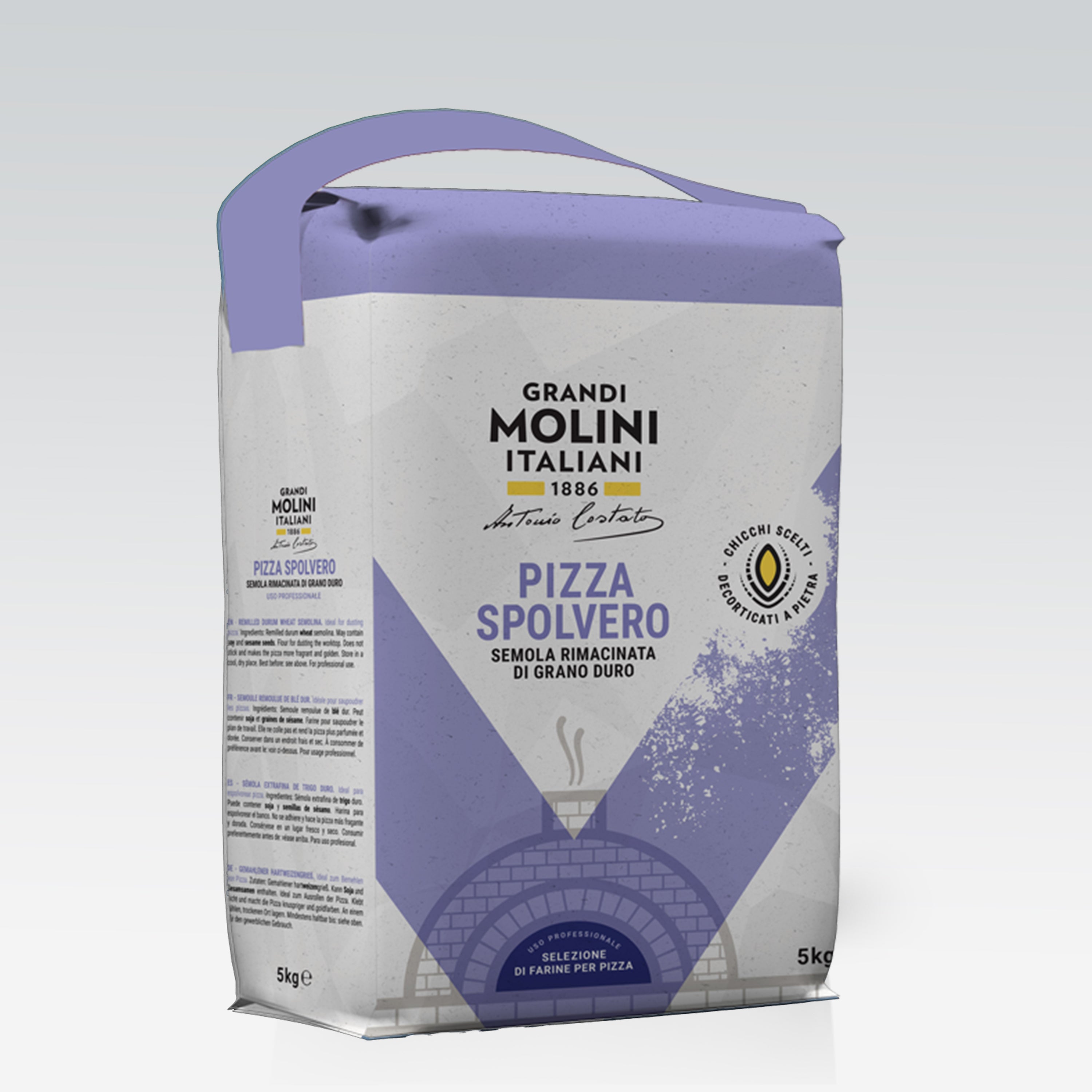 Grandi Molini Italiani Pizza Spolvero – Eurostar Foods Wholesale